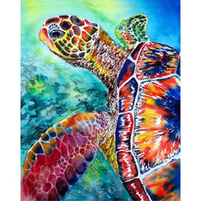 Load image into Gallery viewer, Turtle Diamond Painting Kit - DIY
