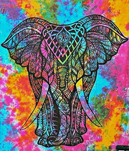 Elephant Abstract Colors Diamond Painting Kit - DIY