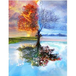 Tree Cross Diamond Painting Kit - DIY