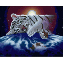 Load image into Gallery viewer, Little Tiger Diamond Painting Kit - DIY
