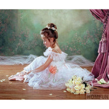 Load image into Gallery viewer, Girl Ballet Diamond Painting Kit - DIY
