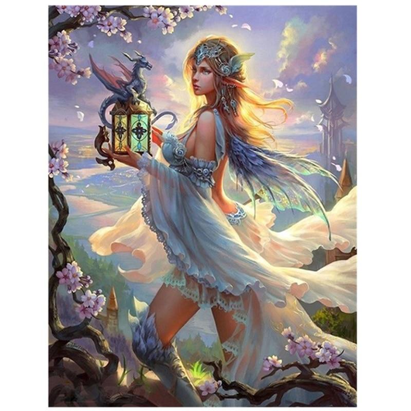 Fairies And Beasts Diamond Painting Kit - DIY