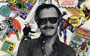 Stan Lee And superhero Diamond Painting Kit - DIY