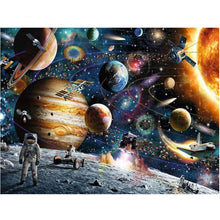 Load image into Gallery viewer, Space Planet Stars Diamond Painting Kit - DIY
