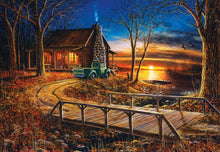 Load image into Gallery viewer, Cabin Cart Diamond Painting Kit - DIY
