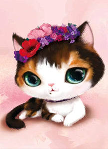 5d Cat Diamond Painting Kit Premium-15