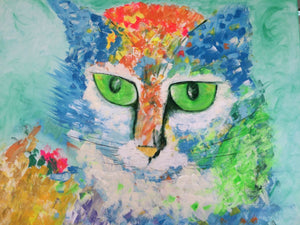 5d Cat Diamond Painting Kit Premium-32