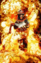 Load image into Gallery viewer, 5d Fireman Firefighter Diamond Painting Kit Premium-20
