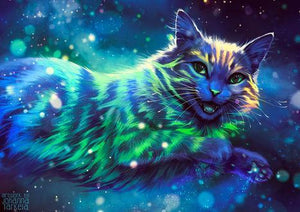 Cat Special Colors Diamond Painting Kit - DIY