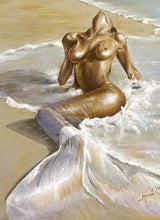Load image into Gallery viewer, Mermaid Of Sand Diamond Painting Kit - DIY
