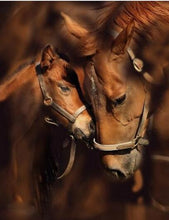 Load image into Gallery viewer, Horses Love Forever Diamond Painting Kit - DIY
